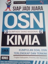 Image of Siap Jadi Juara OSN: Olimpiade Sains Nasional Kimia