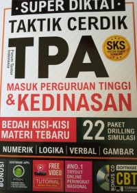 Image of Taktik Cerdik TPA Masuk Perguruan Tinggi & Kedinasan