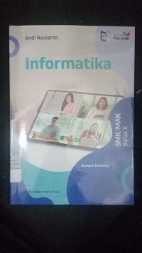 Image of Informatika Rumpun Teknologi Kelas X SMA/SMK KURMER