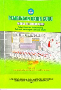 Image of Pembinaan Karir Guru: Modul Pelatihan Guru Paket Keahlian Broadcasting Sekolah Menengah Kejuruan (SMK) Kelompok Kompetensi H Editing Audio